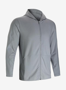 UA/安德玛正品Meridian FZ男子户外休闲连帽夹克外套1379674-011