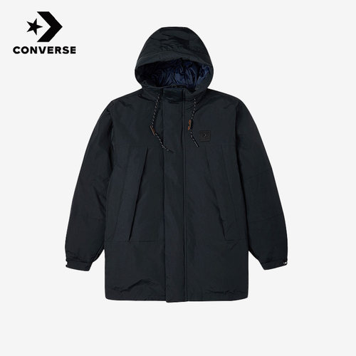 Converse匡威正品冬季新款男子中长款休闲运动羽绒服10023775