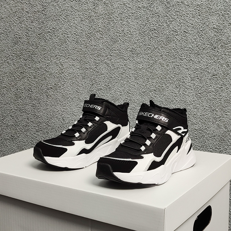 Skechers/斯凯奇正品秋冬新款大童运动休闲加绒保暖耐磨棉鞋