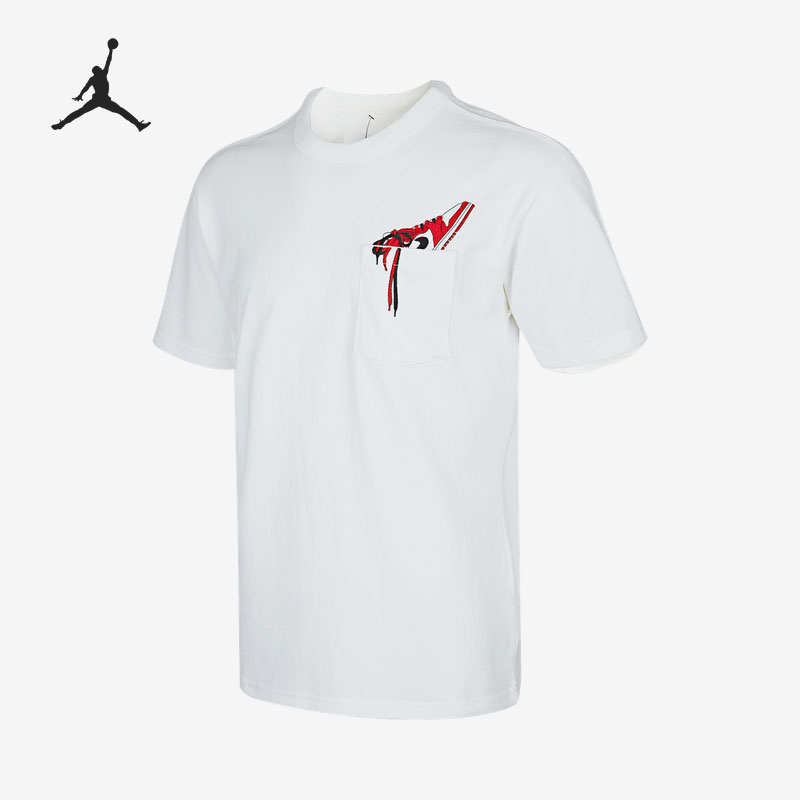 Nike/耐克正品JORDAN 当季新款男子圆领透气短袖DO1928-100