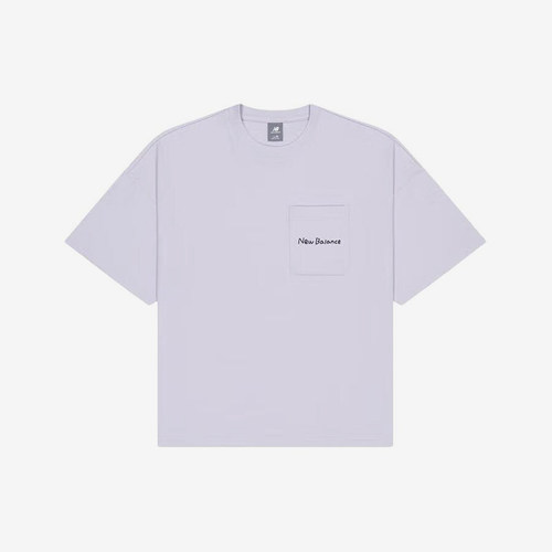 New Balance/NB正品新款女子透气休闲圆领短袖T恤AWT42319-GRV