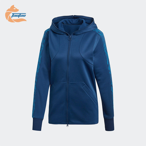Adidas/阿迪达斯正品TRACKHODEDJACKET新款女经典夹克外套DT9205