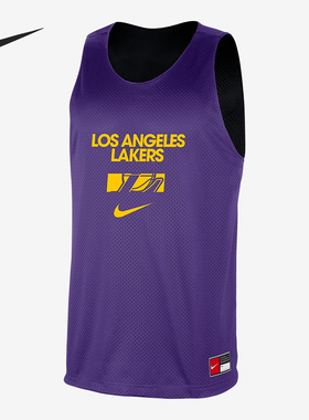 Nike/耐克正品Courtside男士透气双面穿篮球背心FZ7504-504