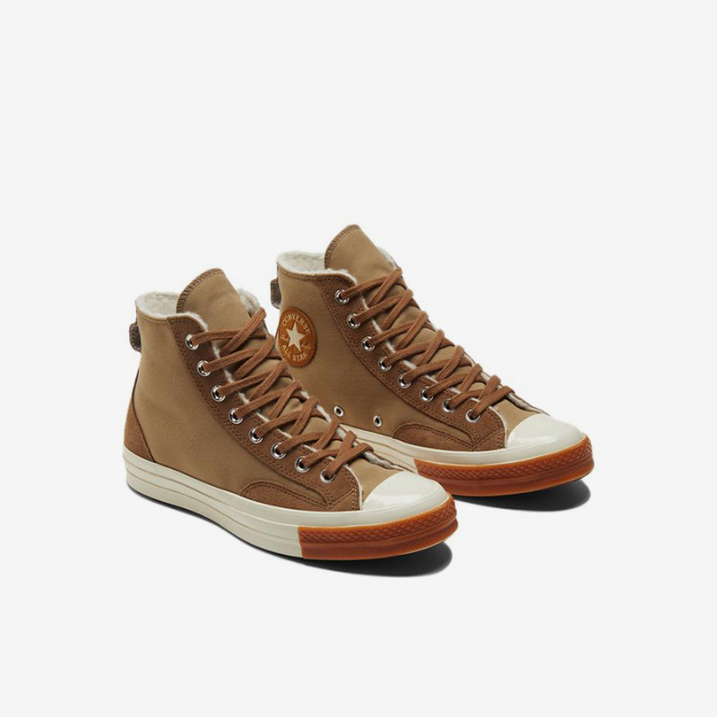 Converse/匡威正品运动男女同款拼接加绒保暖休闲高帮板鞋A04410C