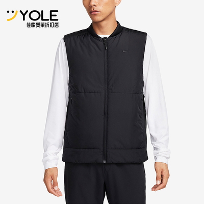 Nike/耐克正品Therma-FIT男士轻盈保暖经典运动棉马甲FB7554-010