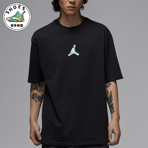 Nike/耐克正品JORDAN男士针织休闲宽松透气经典短袖IF0620-010