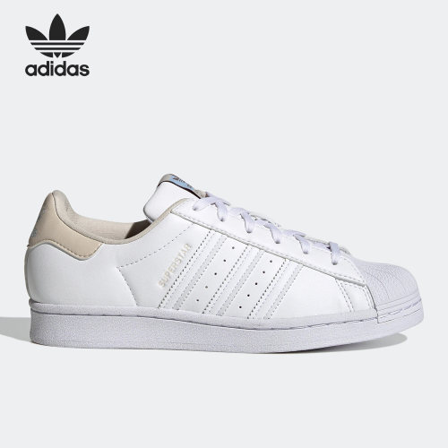 Adidas/阿迪达斯正品三叶草Superstar女子轻便运动板鞋GZ3477