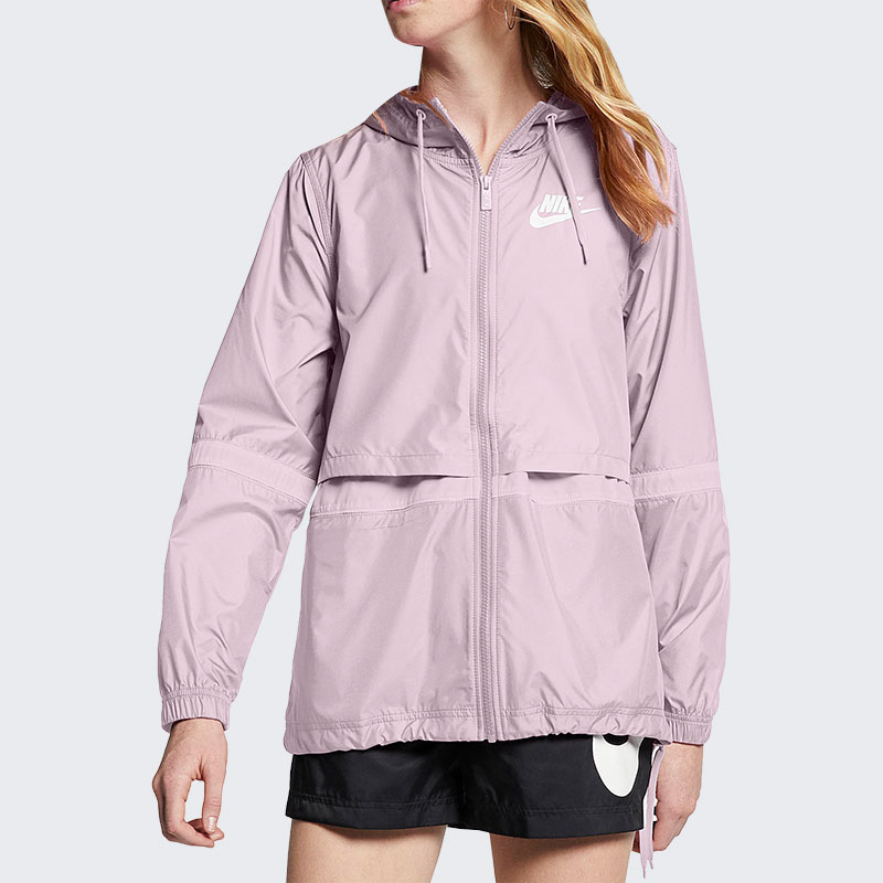 Nike/耐克正品新款女子透气时尚运动休闲连帽长袖外套AJ2983-695