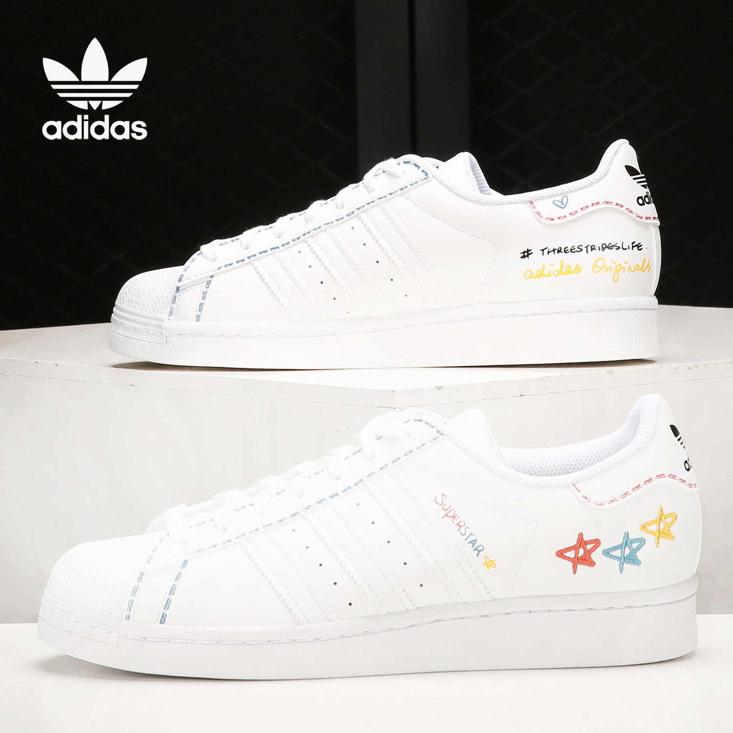 Adidas/阿迪达斯正品2021春季三叶草男女款透气休闲运动鞋GZ3034,运动鞋new,板鞋,淘宝优惠券,粉丝福利购,淘宝优惠卷