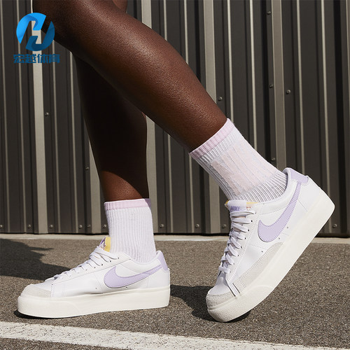 Nike/耐克正品Blazer Low Platform女士耐磨休闲板鞋DJ0292-114