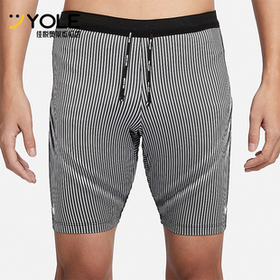 Nike/耐克正品Dri-FIT ADV男士运动系带条纹透气短裤FN3370-013