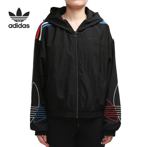 Adidas/阿迪达斯正品 Adicolor Tricolor 女子运动外套GT8471