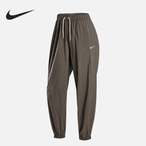 Nike/耐克正品OVERSIZE女士休闲轻薄运动梭织长裤IH0827-126