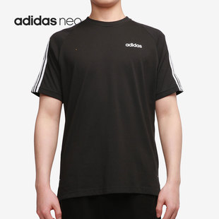 运动T恤 Adidas GP4919 男子透气圆领时尚 新款 阿迪达斯正品 当季