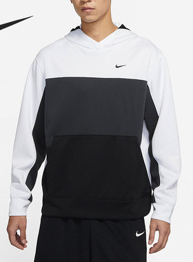 Nike/耐克正品休闲男子时尚刺绣运动连帽套头卫衣 DH9727-100