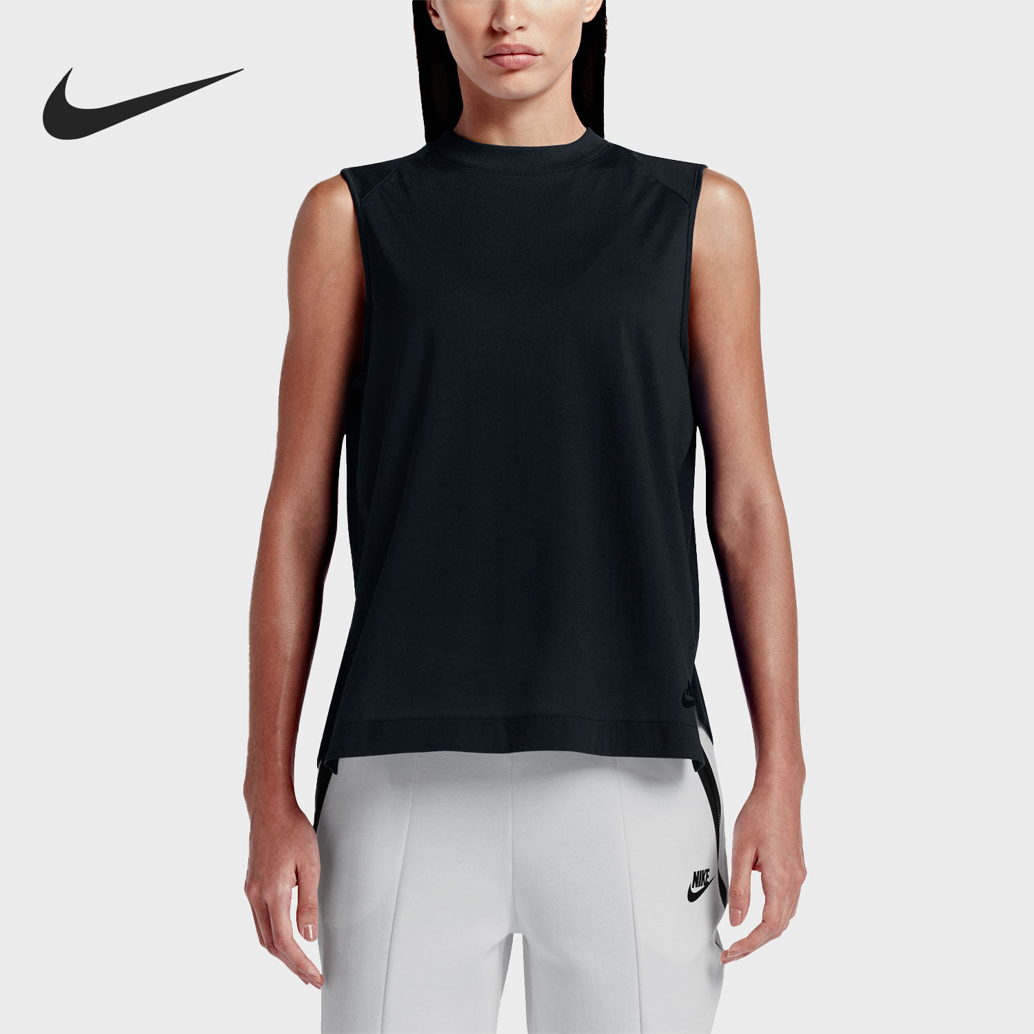 Nike/耐克正品夏季新款女子运动透气无袖T恤背心804040-010,运动服/休闲服装,运动T恤,淘宝优惠券,粉丝福利购,淘宝优惠卷