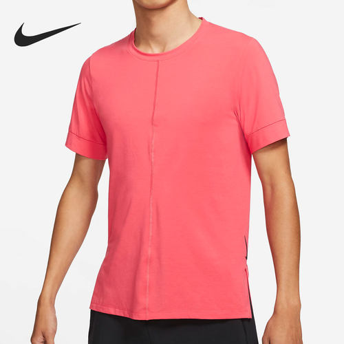 Nike/耐克正品 NK DF TOP SS YOGA 男子舒适运动短袖T恤 BV4035