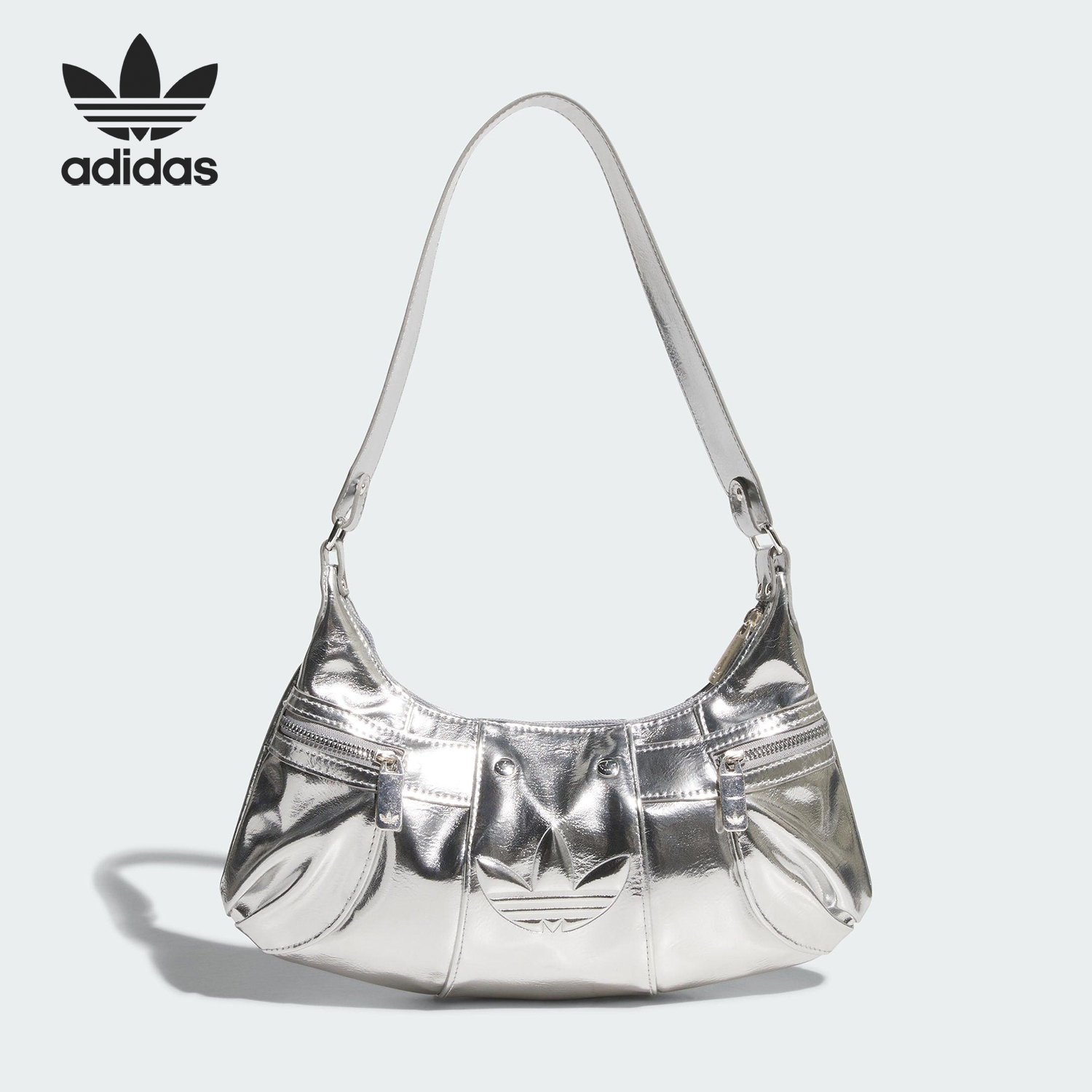 Adidas/阿迪达斯正品三叶草女士运动便携经典收纳单肩包KC2771