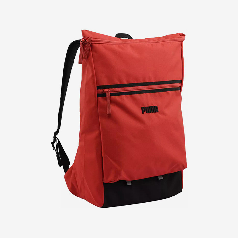 Puma/彪马正品新款情侣款番茄红黑色学院风经典双肩背包091423-01