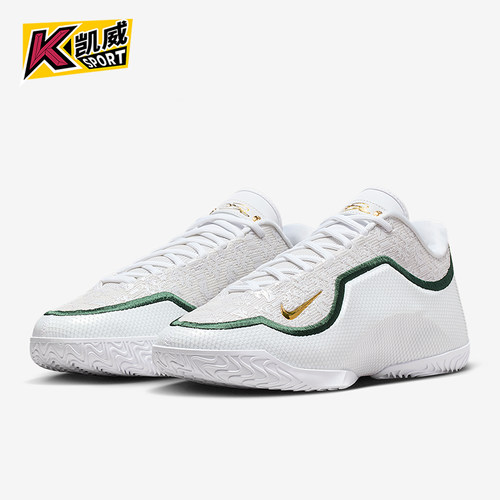 Nike/耐克正品2025秋季款男士减震低帮系带耐磨篮球鞋IB9563-101