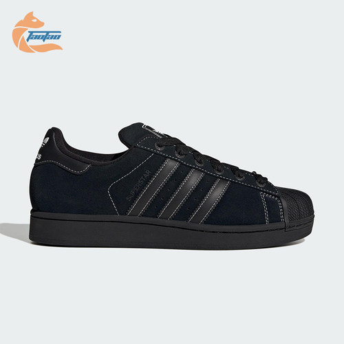 Adidas/阿迪达斯正品三叶草男女休闲皮革耐磨系带日常板鞋KI9520