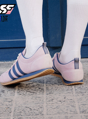 Adidas/阿迪达斯正品VS JOG 2.0 男女款薄底运动休闲鞋JS4442