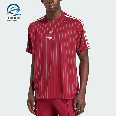 Adidas/阿迪达斯正品三叶草男女运动休闲复古短袖球衣T恤KB6427