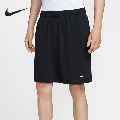 Nike/耐克正品Swoosh 男士简约运动柔软针织短裤IM3397-010