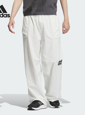 Adidas/阿迪达斯正品M LOGO PANT 梭织宽松男士休闲裤JP2598