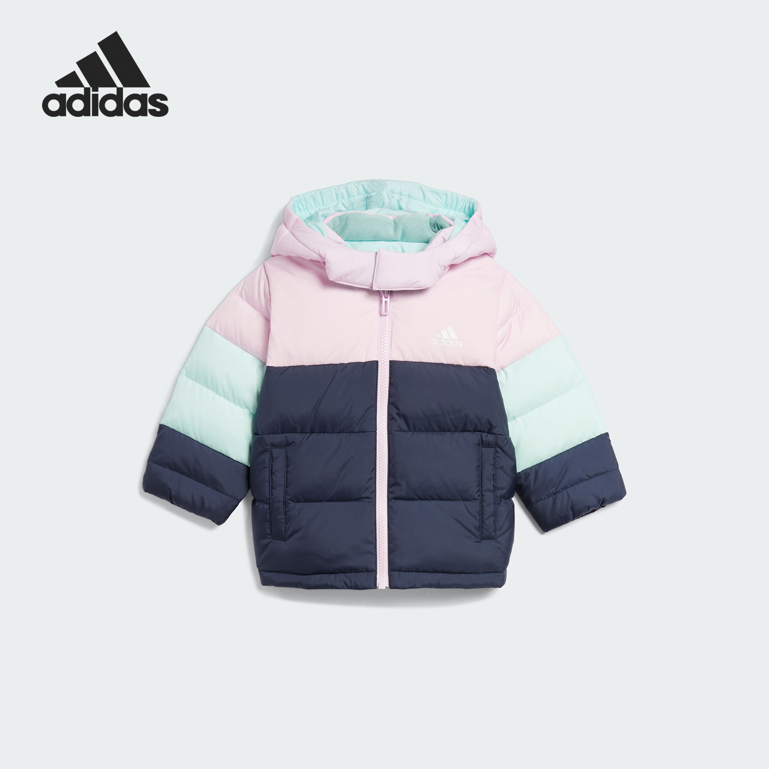 阿迪达斯婴童运动羽绒服