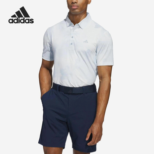 Adidas/阿迪达斯正品达斯Polo男白色夏日柔软经典亲肤短袖JN9143