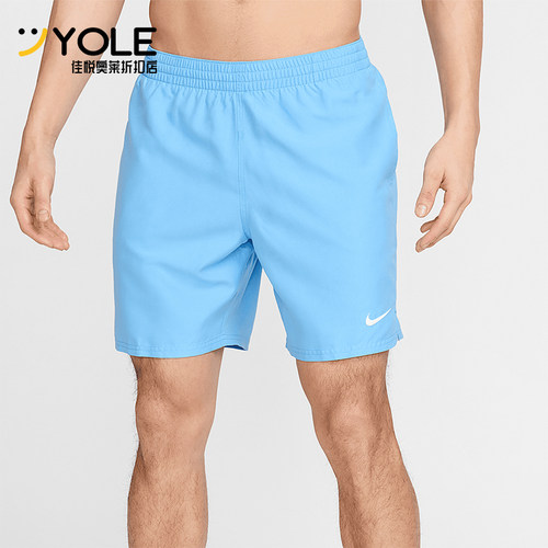 Nike/耐克正品Swim Breaker男士透气运动经典沙滩短裤HV7047-412