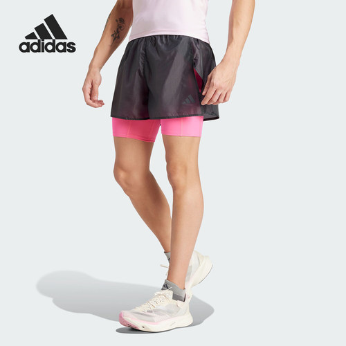 Adidas/阿迪达斯正品新款男士时尚潮流复古训练短裤IP3555