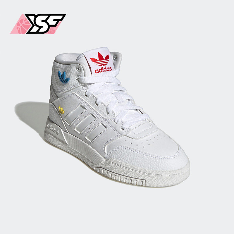 Adidas/阿迪达斯正品三叶草DROP STEP J大童运动休闲鞋HP7793,童鞋/婴儿鞋/亲子鞋,运动鞋,淘宝优惠券,粉丝福利购,淘宝优惠卷