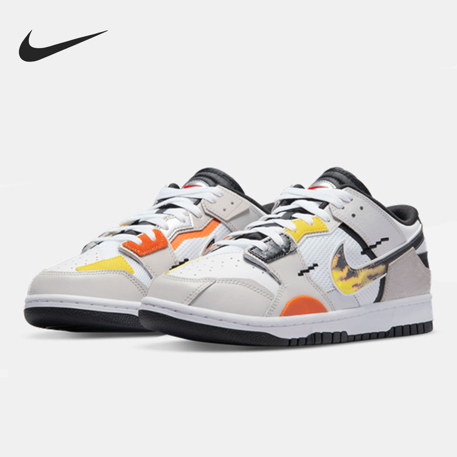 Nike/耐克正品Dunk Scrap男子低帮休闲运动板鞋DX6058-101,运动鞋new,板鞋,淘宝优惠券,粉丝福利购,淘宝优惠卷