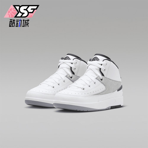 Nike/耐克正品JORDAN小童日常耐磨中帮系带休闲运动鞋DQ8564-102