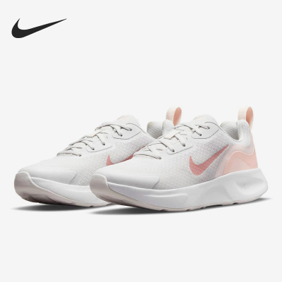 Nike/耐克正品Wearalday新款女白粉色潮流经典鞋跑步鞋CJ1677-009