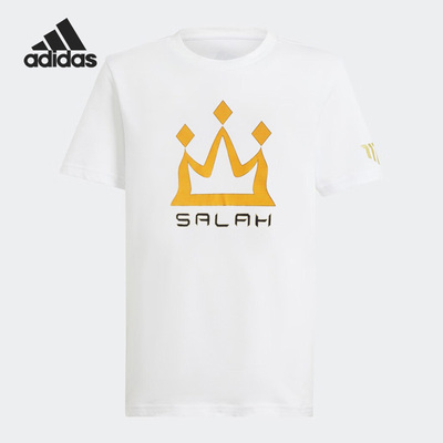 阿迪达斯新款圆领透气短袖