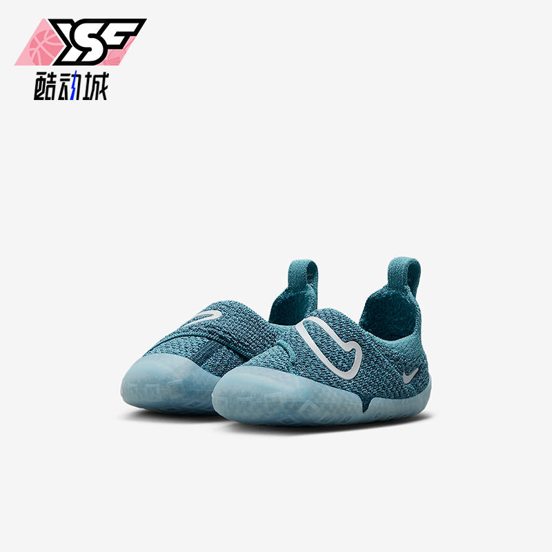Nike/耐克正品Swoosh 1婴童轻便低帮经典魔术贴休闲鞋FB3244-403