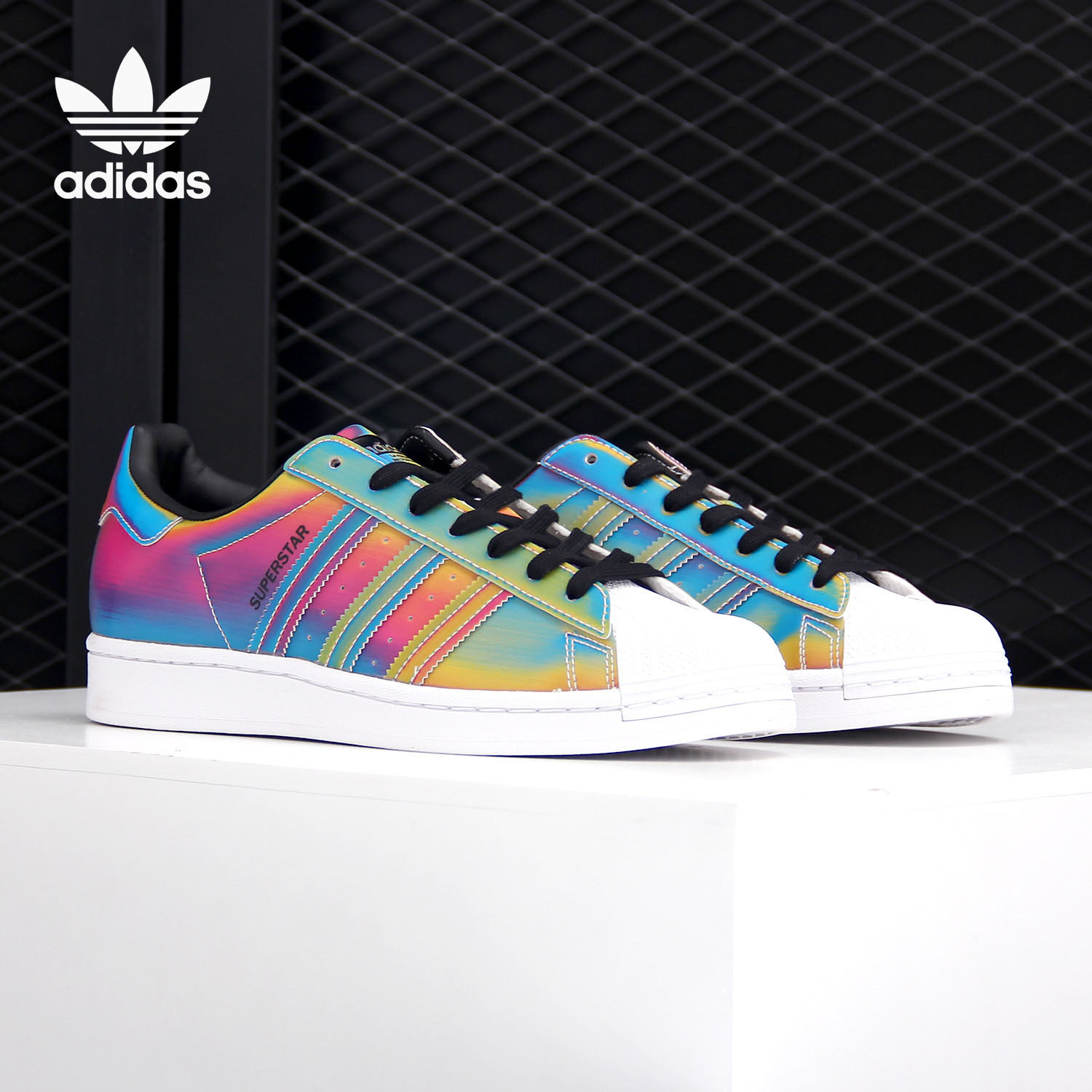 Adidas/阿迪达斯正品三叶草SUPERSTAR男女经典休闲板鞋FX7779