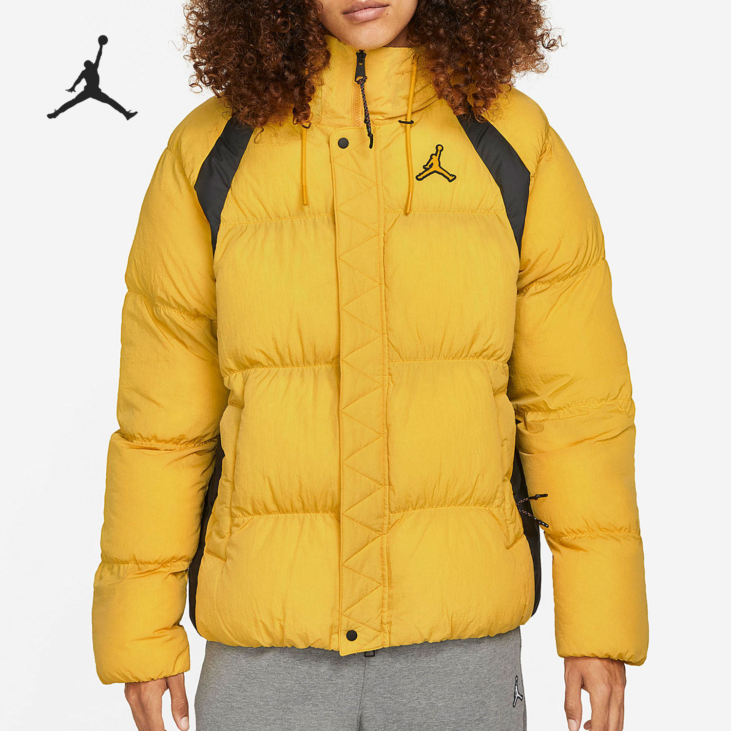Nike/耐克正品Jordan运动男子连帽保暖训练棉服 DA9807-781
