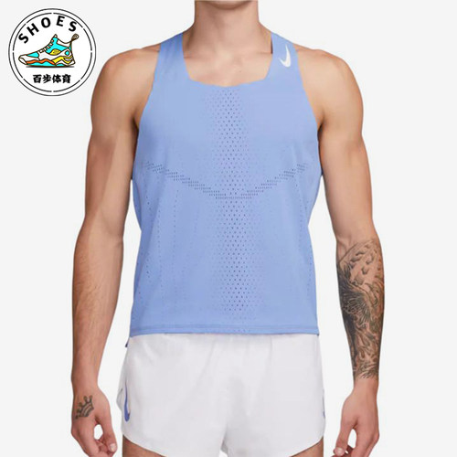 Nike/耐克正品男士时尚宽松透气圆领修身无袖T恤DM4625-450