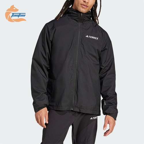 阿迪达斯男士户外运动梭织外套