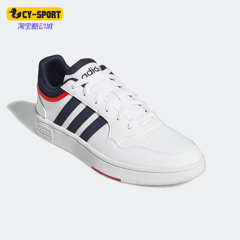 Adidas/阿迪达斯正品neo HOOPS 3.0男子低帮时尚运动休闲鞋GY5427