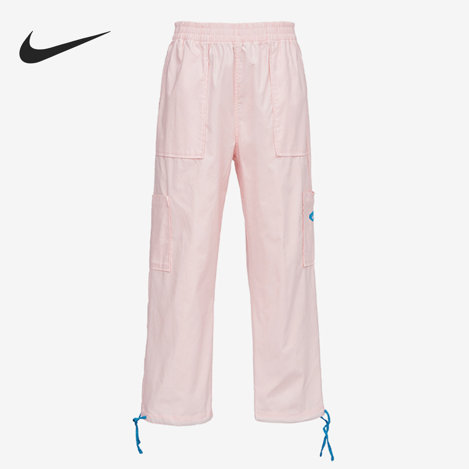 Nike/耐克正品梭织轻薄透气宽松直筒工装经典运动长裤DM6570-610 - 实物图