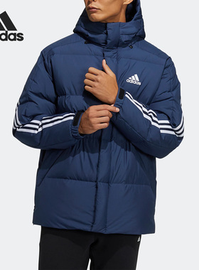 Adidas/阿迪达斯正品当季新款男子户外运动保暖羽绒服H20756