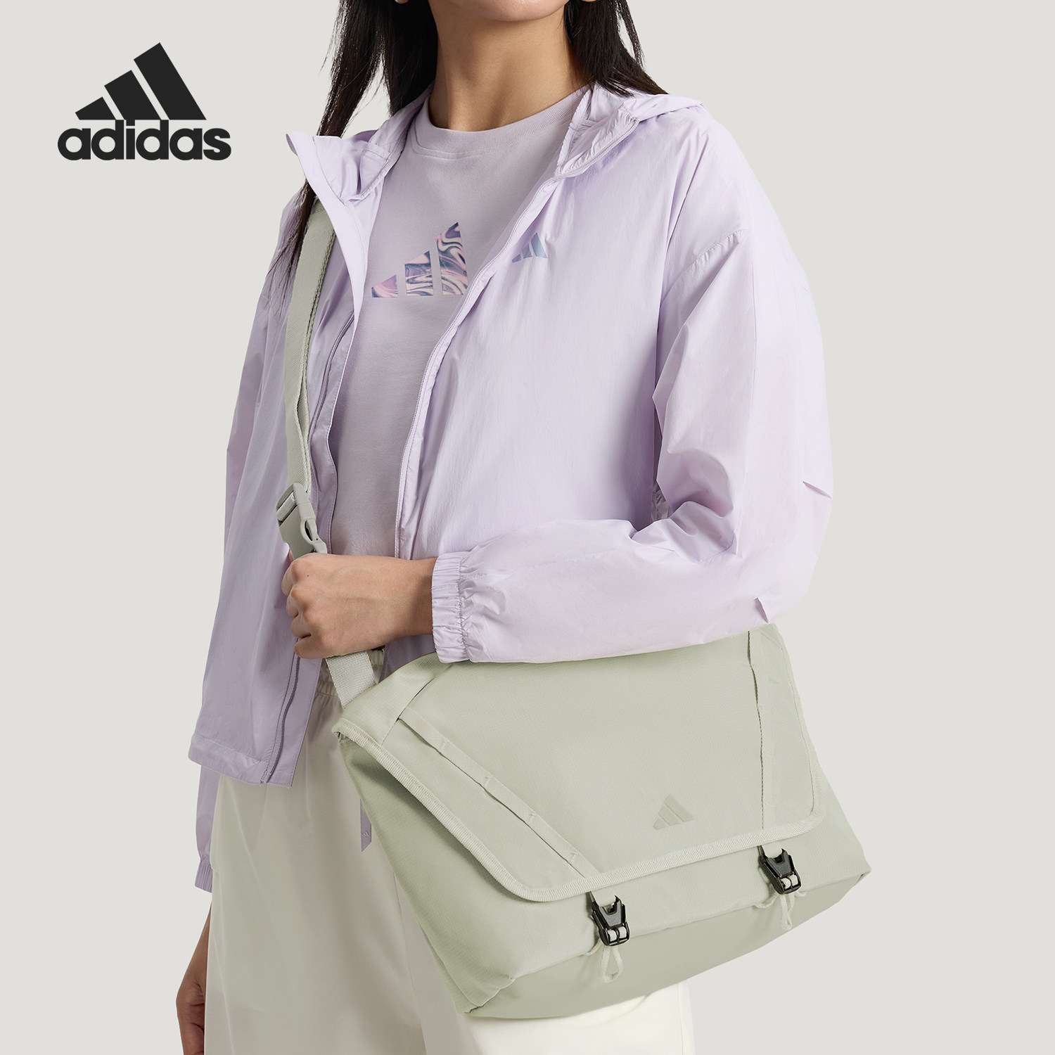 Adidas/阿迪达斯正品SPORTSCROSBODYBAG新款经典休闲斜挎包KR2587