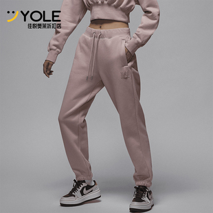Nike/耐克正品JORDAN女士加绒休闲保暖束脚长裤FV7060-601