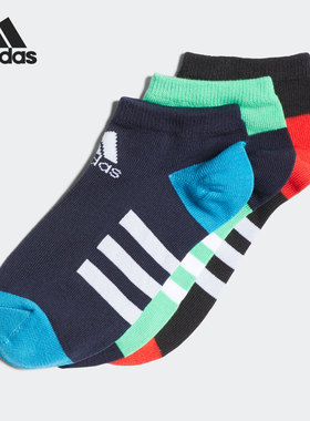 Adidas/阿迪达斯正品当季新款儿童休闲舒适耐磨运动短袜 GV3398