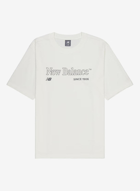 New Balance/NB正品2025新款男子针织运动圆领短袖T恤NEE36021-IV